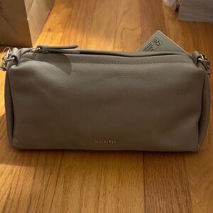 Ted Baker Taupe Leather Bag